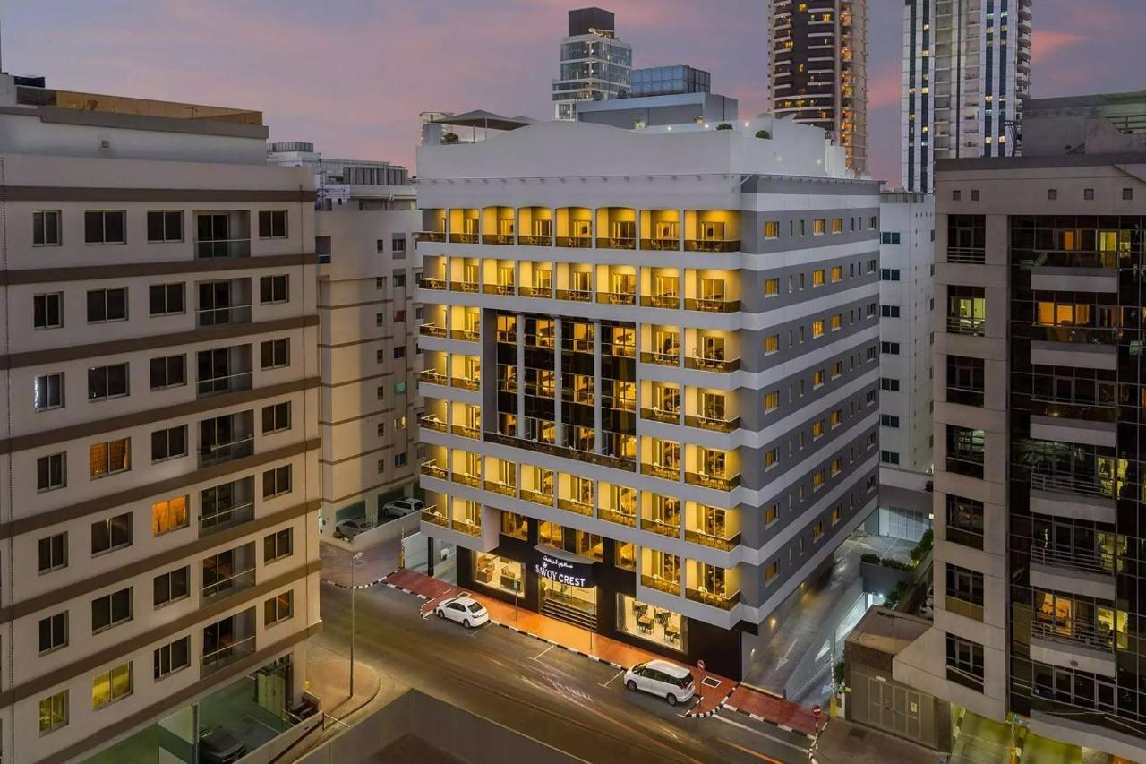 Savoy Crest Hotel Apartments Dubai Eksteriør billede